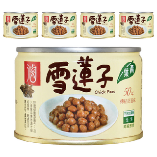 青葉 滷雪蓮子 全素 開罐即食, 170g, 5罐