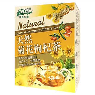 茂格生機 天然菊花枸杞茶, 6g, 8入, 1盒