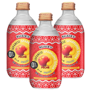 沃克斯 無糖氣泡飲 蜜桃風味, 290ml, 3瓶