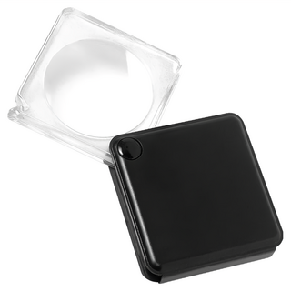 CARSON 卡薾紳 Flip 夾心餅乾放大鏡 3倍放大率 透鏡直徑4.3cm, GN-33, 1個