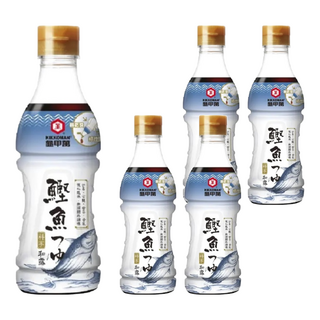 KIKKOMAN 龜甲萬 料亭和露柴魚, 360ml, 5瓶
