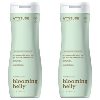 ATTITUDE 艾特優 孕媽咪（摩洛哥堅果油）天然沐浴露 473ml pH平衡, 2瓶