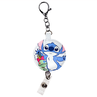 StitcH 史迪奇 夏日派對系列 皮質伸縮證件扣 CA857-9