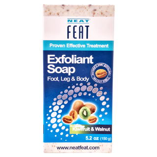 NEAT FEAT 樂活適去角質嫩足皂 溫和去除老廢角質 深層滋潤 使足部肌膚光滑柔嫩, 150g, 1個
