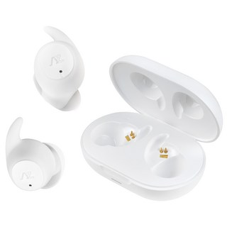 INTOPIC 廣鼎 真無線藍牙耳機 JAZZ-TWE25 藍牙5.2 無線充電 低延遲, 1個, 白色