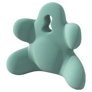 SUNORO 人體工學護背記憶棉腰靠墊, 抹茶綠