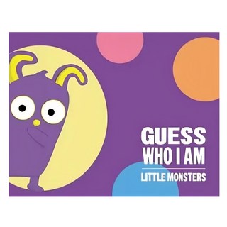Little Monsters Guess Who I Am 繁體中文版 Set, 適合3-12+歲, 2-6人, 1組, 多色