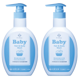 台塑生醫 Dr's Formula 嬰幼童洗髮沐浴精, 500g, 2瓶