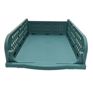 二代升級款 抽取式收納箱 單個售, 深綠色