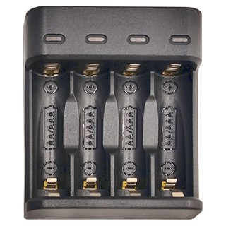 OSAKI 四槽鎳氫鎳鎘電池充電器 適用於3號4號1.2V~1.5V充電電池, 1個