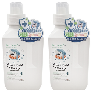 hokki 小怪獸 洗衣精 柔軟配方, 1L, 2瓶