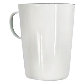 良瑞軒日式加厚琺瑯量杯, 白色, 1000ml, 1個