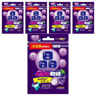 RISAL 小兒利撒爾 Quti 軟糖 專利晶明配方, 添加金盞花萃取物, 葡萄口味, 10顆, 2.5g, 5包