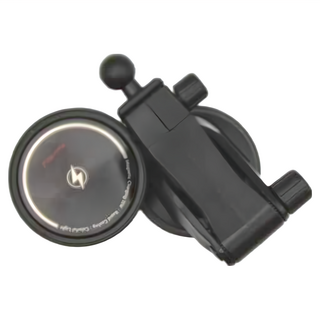 Meet Mind Magsafe 15W 無線磁吸風扇製冷車架 通用版, 圓形, iCar-03a