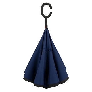 ROYALLIN 蘿林嚴選 德國創意反向傘 自動開啟手動收合 超大傘面 適用於晴天雨天 防曬雙層PG布