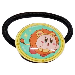 TWINCRE 卡比星座系列 塑膠髮圈 - 獅子座 尺寸約H40×W40×D7mm 日本產