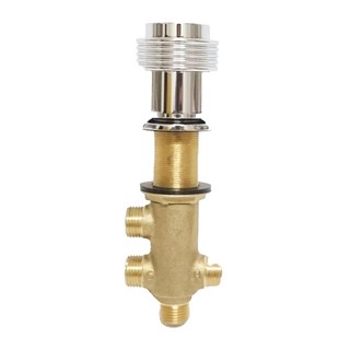 四通五環切換開關 高度19cm 全銅耐用 浴室龍頭切換 輕鬆切換水源, 1個