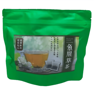 Super Food 原生植物草本魚腥草茶 台灣原生草本 無添加香精 健康維持最佳選擇, 16包, 5g, 1袋