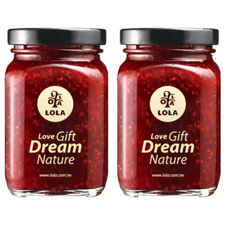 LOLA 蘿拉 手工經典果醬 75%覆盆莓蘋果醬, 240g, 2罐