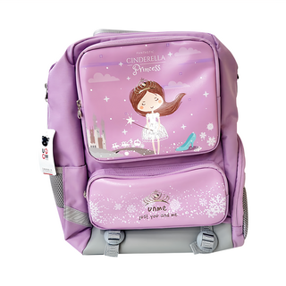 UnMe 仙蒂公主 悠樂輕護脊背包，台灣製造, 39 x 28 x 18cm, 紫色, 1個
