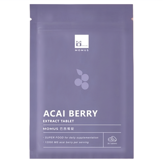 MOMUS巴西莓錠 0.3g 補充花青素 養顏美容 維持消化道機能, 36顆, 3包