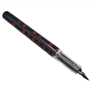 PLATINUM 白金牌 本格PREPPY和系列鋼筆 細尖 Modern Maki-e Limited Edition, 0.3mm, 黑花色