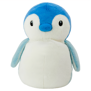AllBeMine 歐比邁 呆呆企鵝手偶 藍色 20cm, 1個