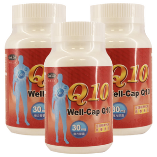 good Life 得意人生 Q10 複方膠囊, 60顆, 30mg, 3罐