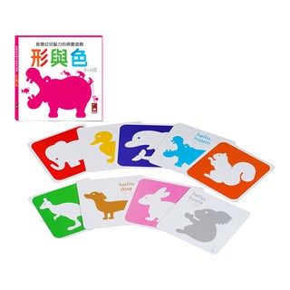 風車圖書 形與色 啟發幼兒腦力的視覺遊戲 0~3歲, 多色, 1個