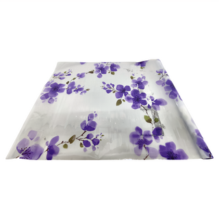 超大抗UV隔熱防窺自黏玻璃貼, 295 x 60cm, 紫梅情