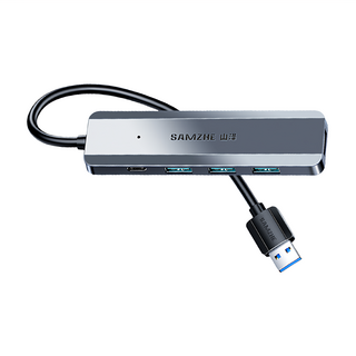 山澤 USB-A 3.1 Gen2轉3.1 4埠HUB 10Gbps高速傳輸集線器, 單一顏色, 1個
