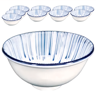 TATUNG 大同磁器 飯碗 10個 11.3 x 11.3 x 5.7 cm, 梅花露, 1組