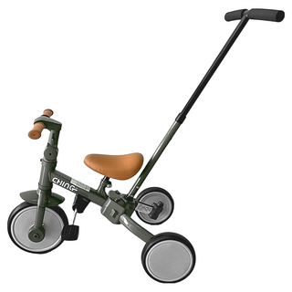 CHING-CHING 親親 4合1推桿學步三輪車 XG-5707S, 灰色, 1台