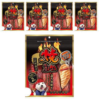 燒肉工房 狗零食, #1蜜汁香醇雞腿片 Soft Chicken Jerk, 170g, 5袋