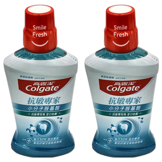 Colgate 高露潔 抗敏專家漱口水, 500ml, 2瓶
