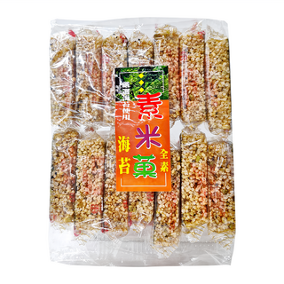 素食岩燒海苔米果, 210g, 1袋