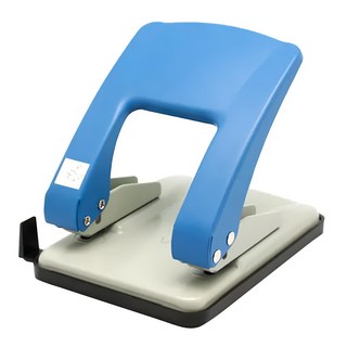 KW-triO 堡勝企業 重型打孔機 流線型金屬外觀設計 精準定位尺, 2孔, 1個