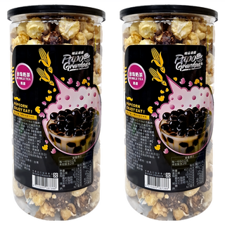 POPCORN 帕波爺爺 爆米花 珍珠奶茶 200g, 2罐