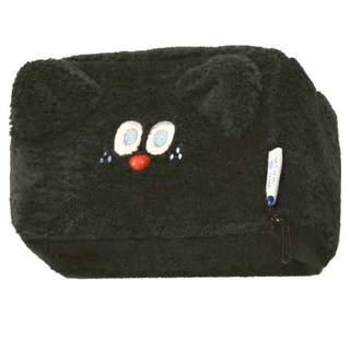 Vanwalk 出走 可愛牛牛貓貓毛絨收納紙巾包 K380, 煤球貓貓, 1個