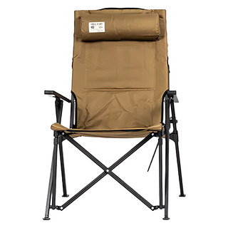 Barrack09 赫克托 Hector 五段手繪雕刻高背椅, 1個, 狼棕色(沙色)