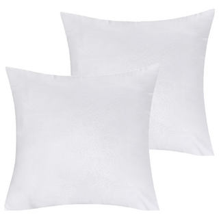 AHOYE 厚磅抱枕芯 沙發靠枕 枕頭 200g 2個, 純白, 2組