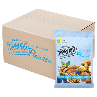 TODAY NUT 綜合堅果 Premium隨身包, 20g, 1組