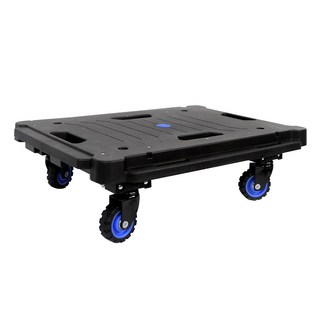 JAPAN STAR 日本星 輪收納式可組裝平板推車, PP耐磨材質, 摺疊設計, 載重135kg, 60 x 45 x 16cm, 1個