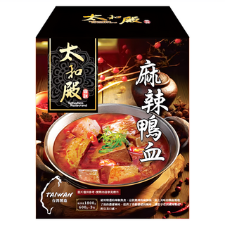 太和殿 麻辣鴨血, 1.8kg, 1盒