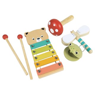 mentari 可愛動物樂器組, 1組, 多色