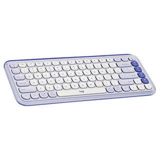 logitech 羅技 POP ICON KEYS 無線鍵盤, Purple, YR0101, 製造軸, 1個
