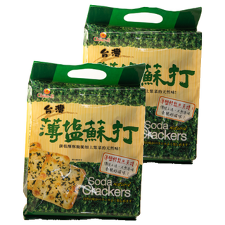 Chiao-E 巧益 薄鹽蘇打餅, 234g, 2包