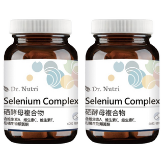 Dr. Nutri 芯漾生醫 硒酵母複合物 含維生素A 維生素C 維生素E, 60顆, 360mg, 2瓶