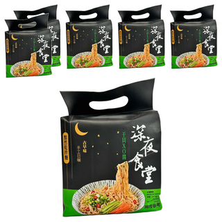 CHI-SHENG 耆盛食品 深夜食堂乾拌麵 干貝XO醬 116g, 24包