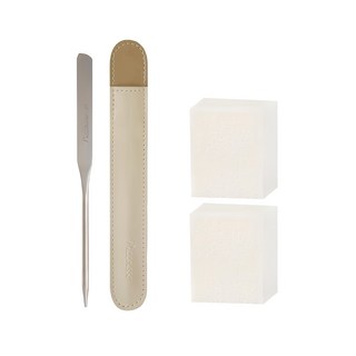 PICCASSO 畢卡索 化妝組, 粉底調和棒 16x1公分 1入 + 粉撲 5x3.7x2.3公分 2入, 18816, 1組